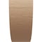 Ekena Millwork 4in. W x 8in. H x 16in. L Durham Woodgrain TimberThane Rafter Tail, Primed Tan RFTUR04X08X16DURRCPR - alternate 5